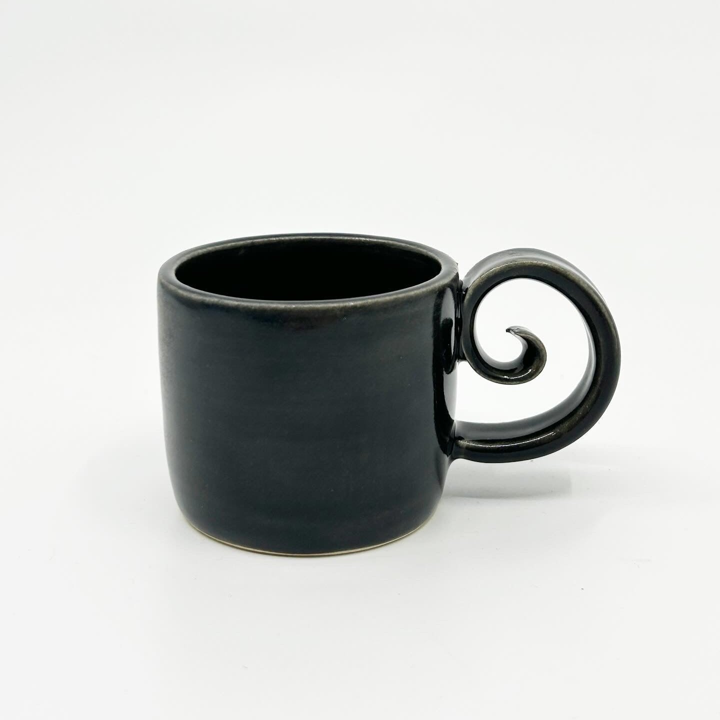 Black Swurl Espresso Mug