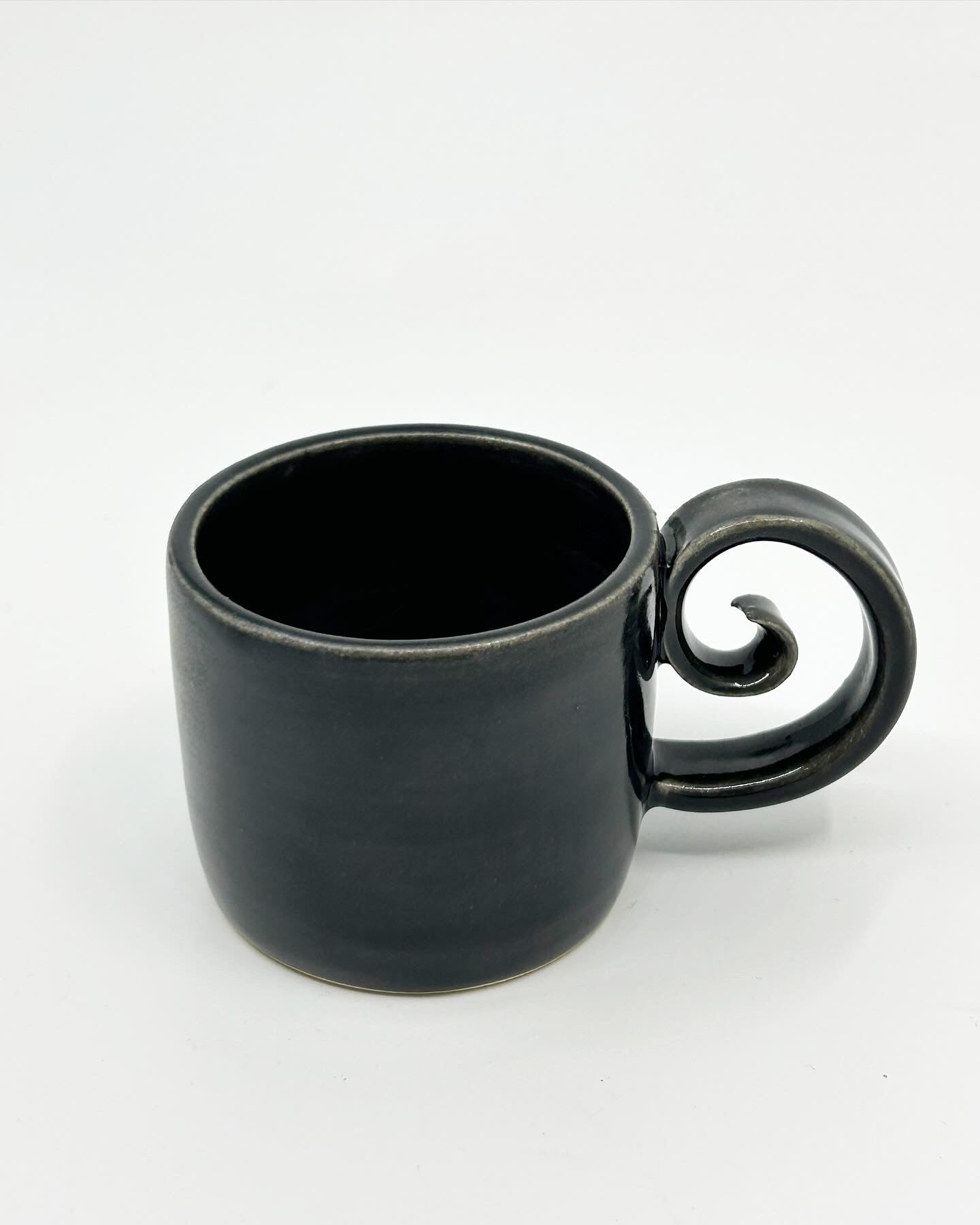 Black Swurl Espresso Mug