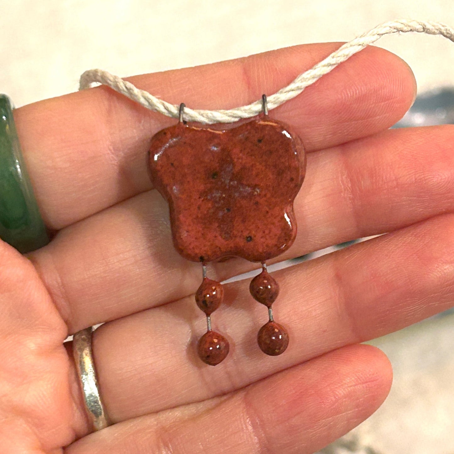 Red Buttefly Pendant