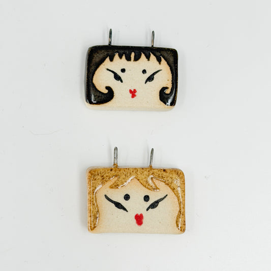 Mei Mei Rectangular Charms